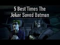 5 Times The Joker Has Saved Batman's Life