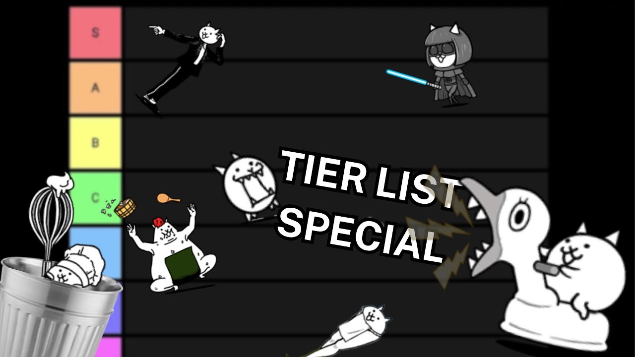 Tier List Nhá Ng Special Cats Mua ä æ æ C Trong Battle Cats Youtube