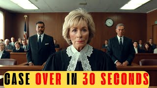 Judge Judy Ends a Case in 30 Seconds – You Won’t Believe What Happened!