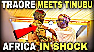 Captain Ibrahim Traore bravely meets Tinubu face to face at  President John Mahama swear-in Ghana!