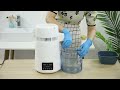 Water Distiller For Household And Dental 4L Stainless Steel Liner Essential Oil Dual Screen Touch