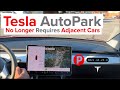 Update to Tesla AutoPark Feature