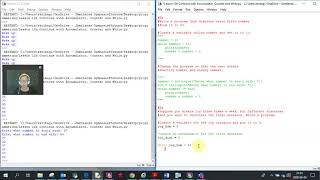 Lesson 12b Continue Accumulator and Counter in combination with while