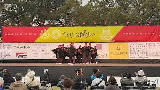 ［4K］夢舞隊〔1日目〕九州がっ祭2024・YOSAKOI九州中国祭りin熊本/二の丸会場