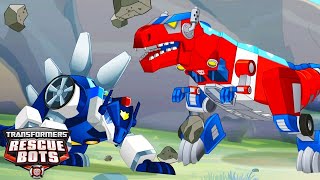 Optimus Prime Saves the Rescue Bots! Transformers Rescue Bots | Cartoons for Kids | Transformers TV