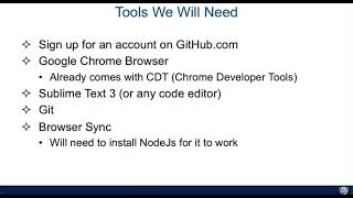 Development Environment Setup, Part 1