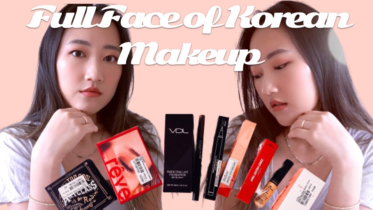 Full Face Of First Impressions Of Yesstyle Kbeauty Korean Makeup ︎ ...