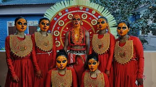 THEYYAM ❤OUR PERFORMANCE DURING NAAC VISIT TO OUR COLLEGE #theyyam #groupdance #mgcollege #fyp