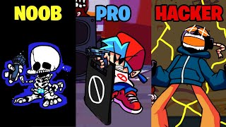 Noob vs Pro vs Hacker in Friday Night Funkin'