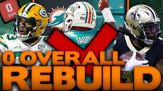 We Drafted The Fastest QB Ever! Rebuilding The 0 Overall Miami Dolphins! Madden 21 Franchise Rebuild