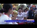 តំណាងព្រះសង្ឃគង់នៅតាមវត្តនានានៅខ្មែរក្រោមបង្ហាញទឹកព្រះទ័យត្រេកអរសាទរចំពោះអង្គកឋិនទានសាមគ្គីមហា...