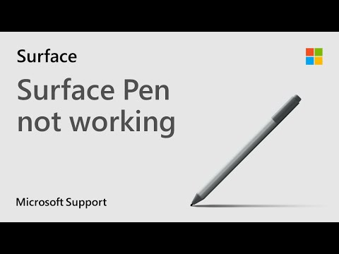 Surface Pen не работает Microsoft