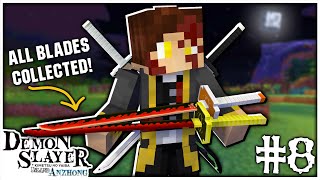 COLLECTING ALL NICHIRIN BLADES!!! | Minecraft - Demon Slayer: Island Anzhong #8