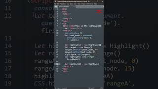 Range & Highlight | HTML CSS JavaScript