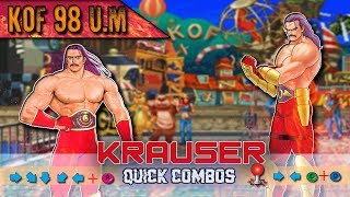 KOF 98UM krauser combos