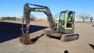 2006 Volvo ECR58 mini excavator for sale at auction | bidding closes January 17, 2019