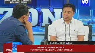 DENR advises public to report illegal deep wells