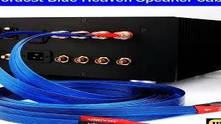 Par Nordost Blue Heaven Cable de altavoz Hifi Audio Audiophile Cable Falt altavoz amplific