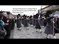 Remembrance Sunday 2019 - Edinburgh - Veterans March [4K/UHD]