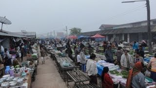 hongsa morning market (ตลาดเช้าเมืองหงสา)