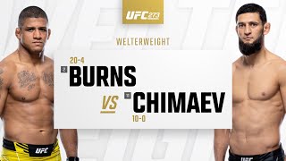 UFC 273: Khamzat Chimaev vs Gilbert Burns Highlights