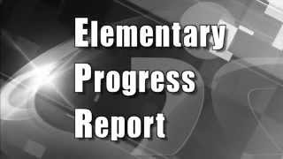 Elementary Progress Report