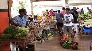 Walking Around Port Vila In Vanuatu