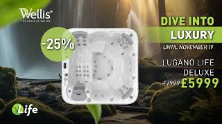 Dive into luxury with Lugano Life Deluxe hot tub