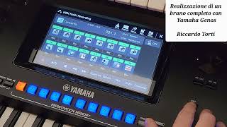 Realizzazione di un brano completo con Yamaha Genos