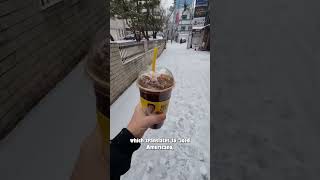 Koreans REALLY love their iced americanos