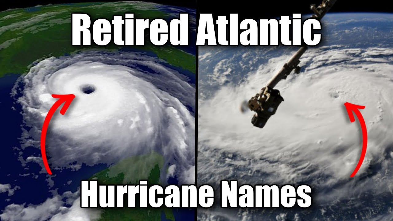 Retired Atlantic Hurricane Names (1950-2021) - YouTube