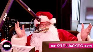 Santa Takes Over The Kyle & Jackie O Studio!