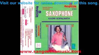Saxophone - Parvatha Raja Kumari