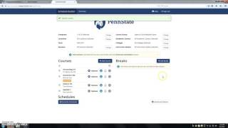 Using Schedule Builder In Lionpath