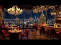 Relaxing Christmas Jazz in New York Bar Ambience ~ Elegant Jazz Saxophone Music for Unwind, Focus