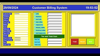 "Customer Billing System in Python | Tkinter GUI Tutorial"