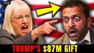 Murray ERUPTS at Patel : "Trump Let Him Walk Free With $87 Million!"-3 Minutes Later...