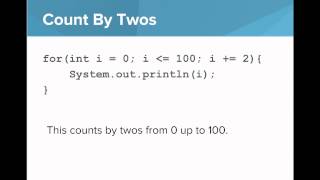 for loop general