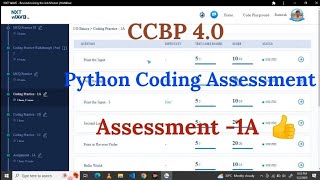 Python coding Assignment -1A| NXT Wave | #nxtwave #ccbpacademy #coding #ccbpintensive #python #ccbp
