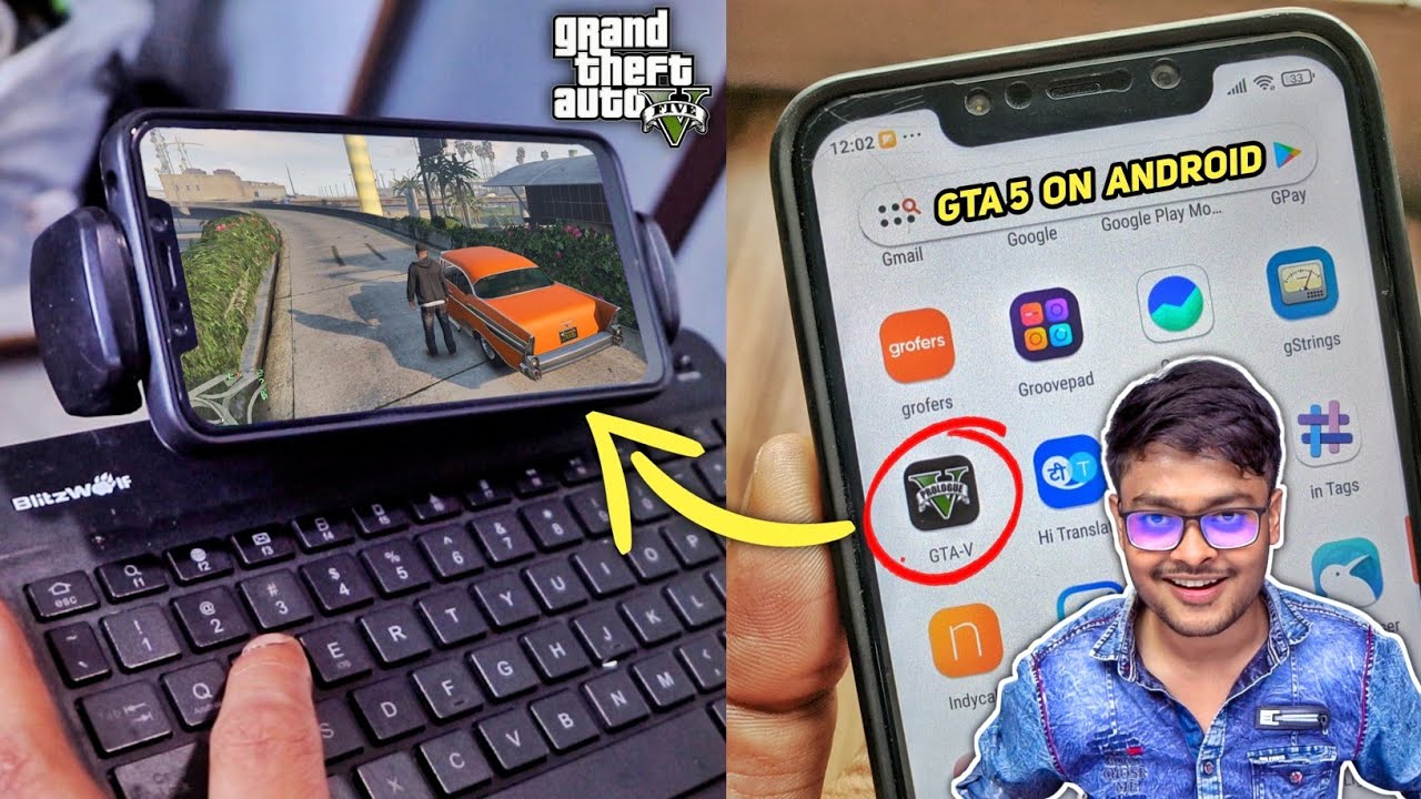 How To Play GTA 5 On Any Android Smartphone!! - YouTube