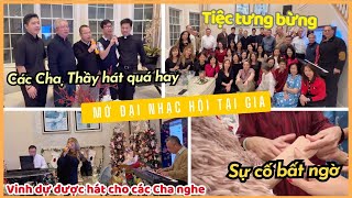 Mở đại nhạc hội tại gia - Xúc động khi nghe quý Cha, Thầy hát mừng tâm tình năm Thánh