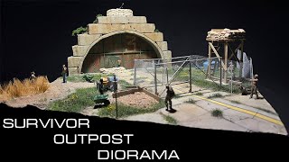 How I Made an Air Plane Shelter Survivor Oustpost Diorama