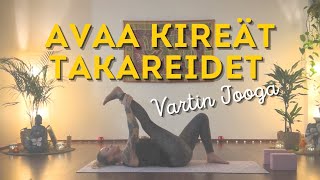 Vartin Jooga - Avaa Kireät Takareidet (tue lahjoituksella)