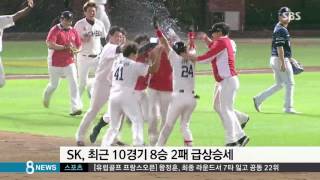 '홈런 폭격' 쏟아낸 SK…팀 홈런 신기록 '눈앞' / SBS