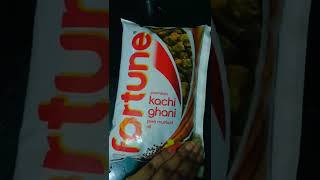 Fortune Kachi Ghani Mustard Oil Flipkart Grocery Unboxing #shorts #flipkart #grocery #sale