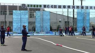 2015年　7月２６日　羽島市消防団操法大会訓練　　①