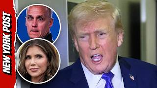 Reporter Asks Trump on Possible Relationship Between Noem and Lewandowski, ‘Is That a Bad Look?’
