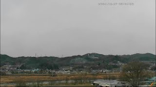 12月27日 ライブカメラ　風越山、JR飯田線、天竜川