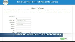 How To Verify Your Doctor S Credentials