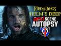 THIS is how it's done! - HELM'S DEEP Lord of the Rings - BATTLE SCENE AUTOPSY